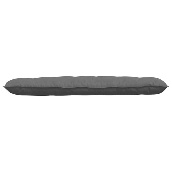 Dunkelgraues Rückenkissen 160 cm