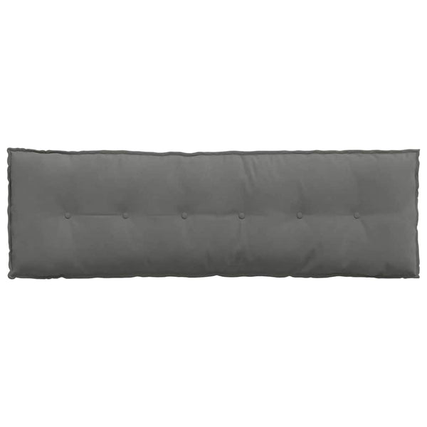 Dunkelgraues Rückenkissen 160 cm