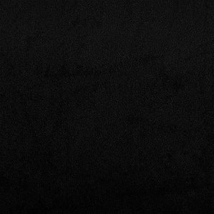 vidaXL Coussin de dossier noir 160 x 50 cm en microfibre