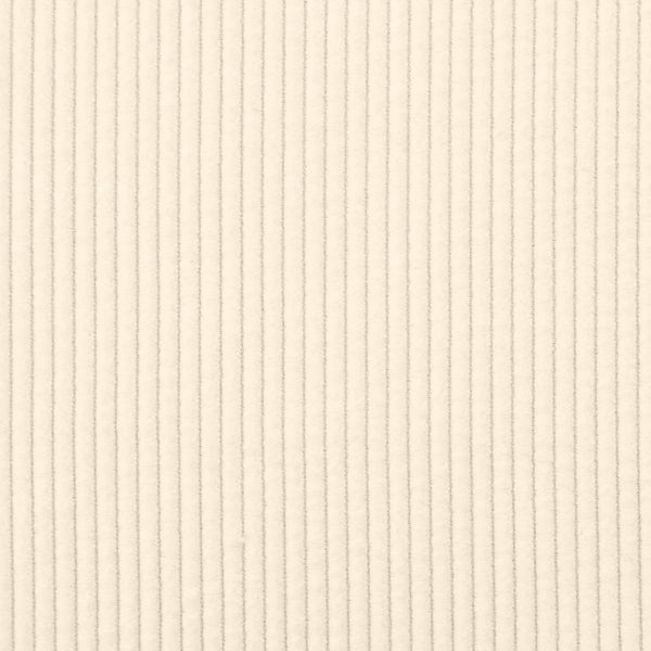 vidaXL Coussin de dossier crème 160 x 50 cm en velours côtelé