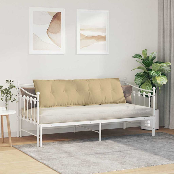 Rückenkissen Cord Grau-Grün 160 cm