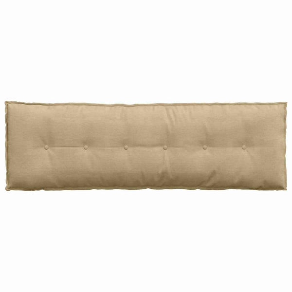 Rückenkissen Cord Grau-Grün 160 cm