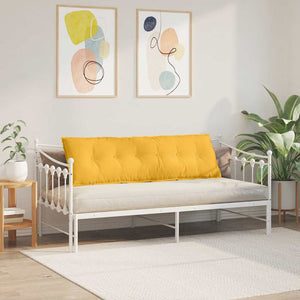 Rückenkissen Hellgelb 160x50cm Cordstoff