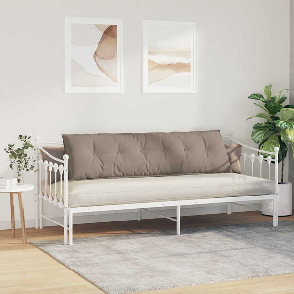 Rückenkissen Taupe Mikrofaser 180x50cm
