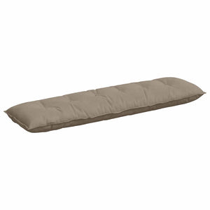 Rückenkissen Taupe Mikrofaser 180x50cm