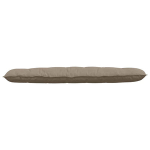 Rückenkissen Taupe Mikrofaser 180x50cm