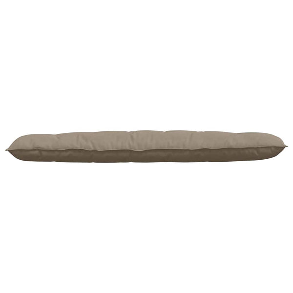 Rückenkissen Taupe Mikrofaser 180x50cm