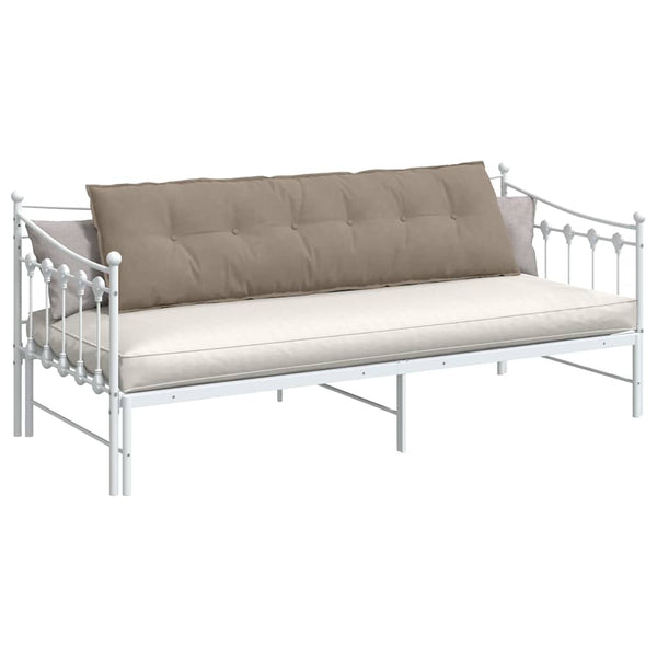 Rückenkissen Taupe Mikrofaser 180x50cm