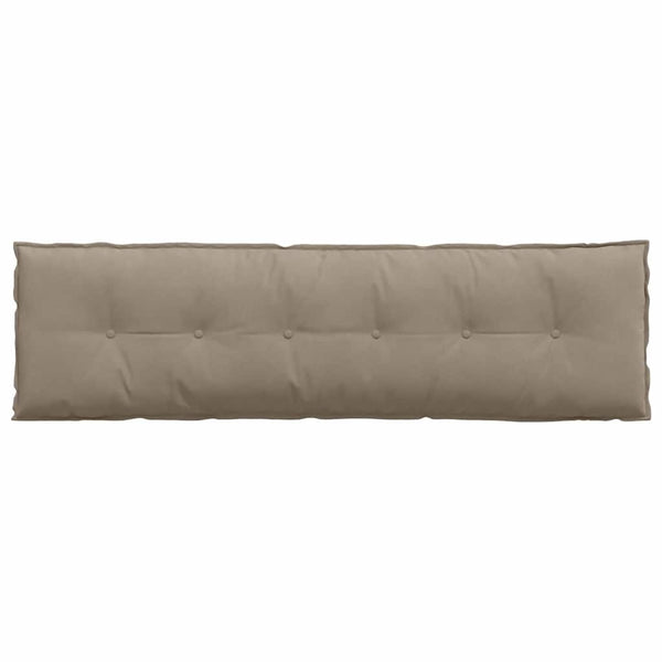 Rückenkissen Taupe Mikrofaser 180x50cm