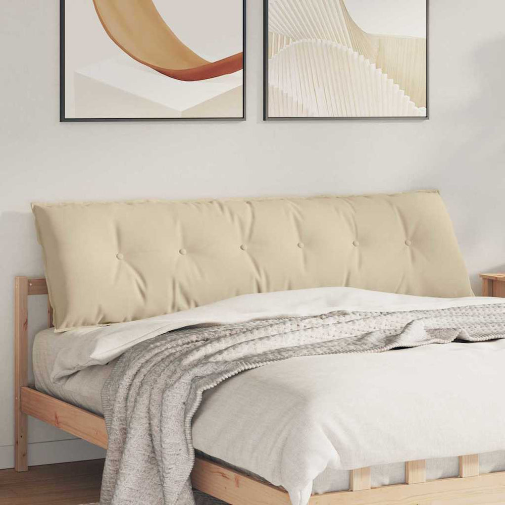 Rückenkissen Creme 180 cm Mikrofaser