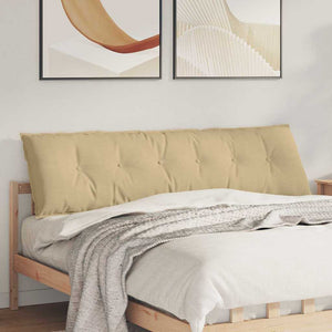 Rückenkissen Grau-Grün Cord 180x50cm