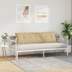 Rückenkissen Grau-Grün Cord 180x50cm