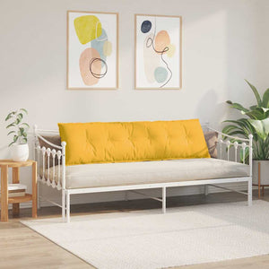 Rückenkissen Hellgelb Cord 180x50cm