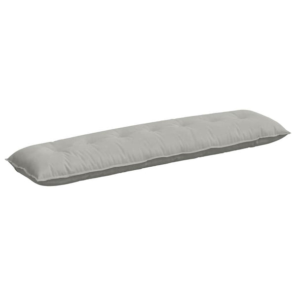 Rückenkissen Hellgrau 200 cm Mikrofaser
