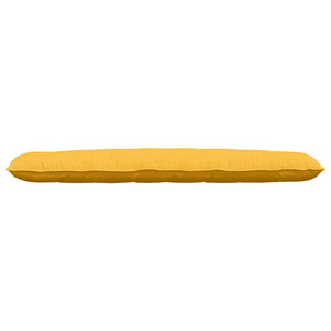 Rückenkissen Hellgelb Cord 200x50 cm