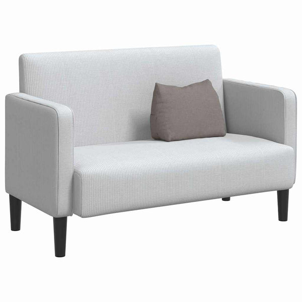 Rückenkissen Taupe Stoff 45x35 cm