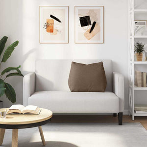 Braunes Rückenkissen 60x20x50cm