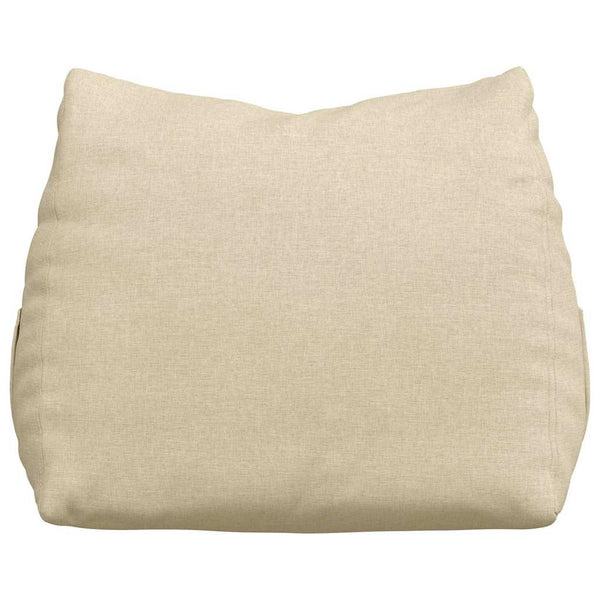 Rückenkissen Creme Stoff 60x20x50cm