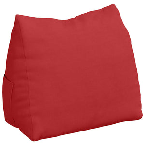 Rückenkissen Rot 60x20x50 cm