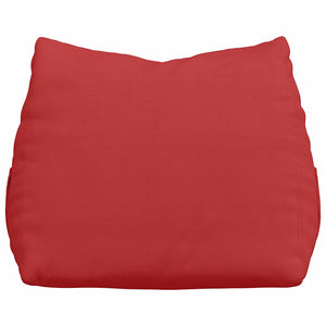 Rückenkissen Rot 60x20x50 cm