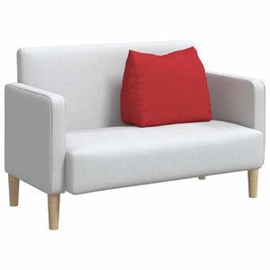 Rückenkissen Rot 60x20x50 cm