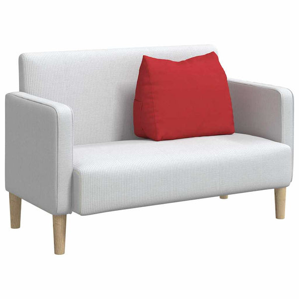 Rückenkissen Rot 60x20x50 cm