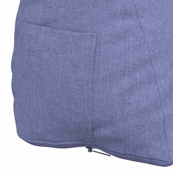 Jeans Blau Rückenkissen 60 cm