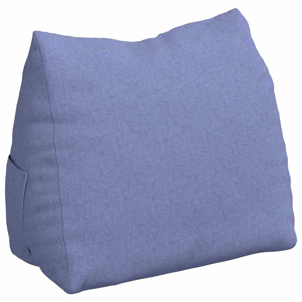 Jeans Blau Rückenkissen 60 cm