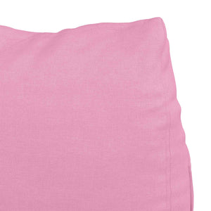 Rückenkissen Rosa Stoff 60x20x50cm