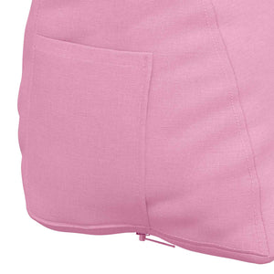 Rückenkissen Rosa Stoff 60x20x50cm