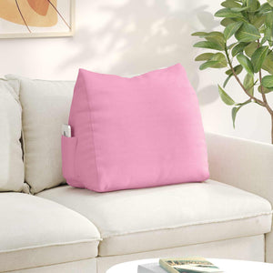 Rückenkissen Rosa Stoff 60x20x50cm