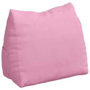 Rückenkissen Rosa Stoff 60x20x50cm