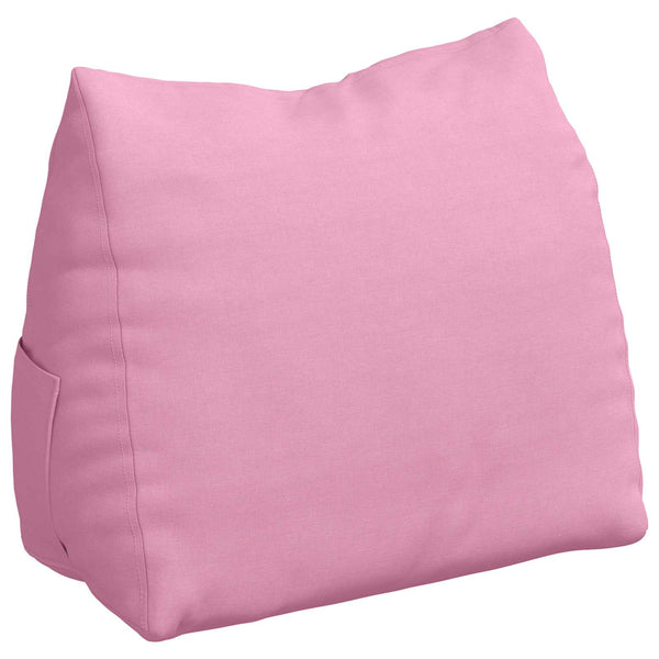 Rückenkissen Rosa Stoff 60x20x50cm