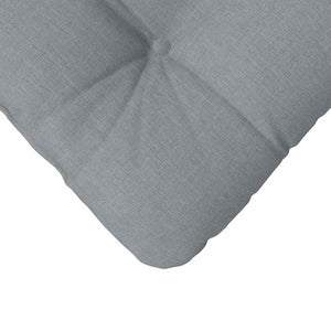 Sitzkissen 4er Set Hellgrau 40x40 cm