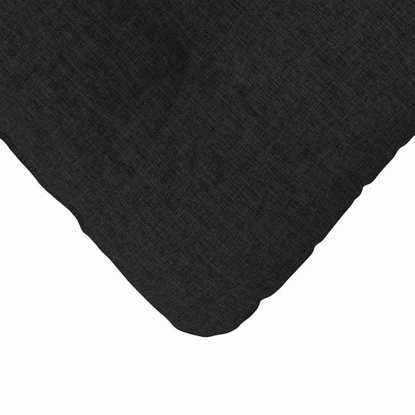 Schwarze Sitzkissen 4er Set