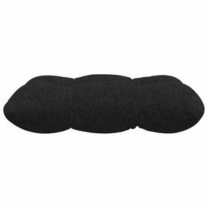 Schwarze Sitzkissen 4er Set