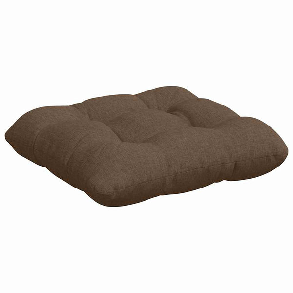 Sitzkissen 4er Set Braun 40x40 cm