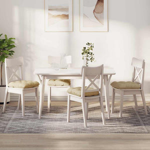 Sitzkissen 4er-Set Creme 40x40 cm