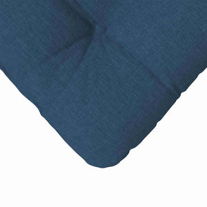 Blaue Sitzkissen 4er-Set, 40x40 cm