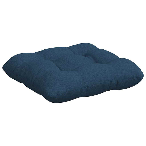 Blaue Sitzkissen 4er-Set, 40x40 cm