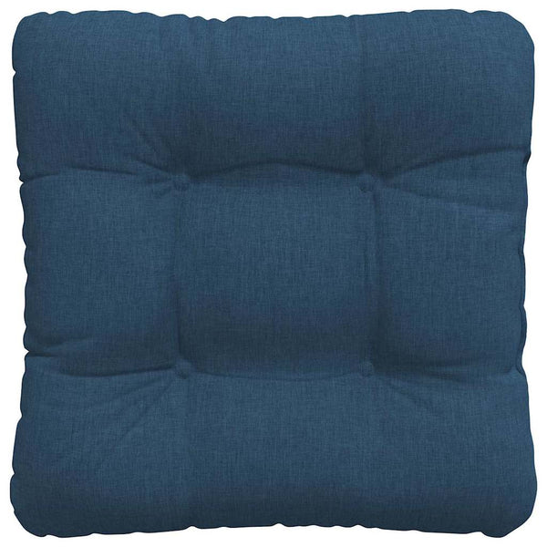 Blaue Sitzkissen 4er-Set, 40x40 cm