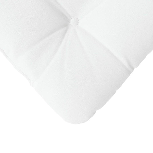 Sitzkissen 4er-Set Weiß 40x40 cm
