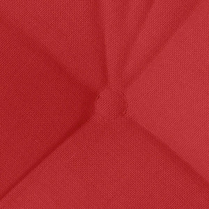 Sitzkissen 4er-Set Rot, 40x40 cm