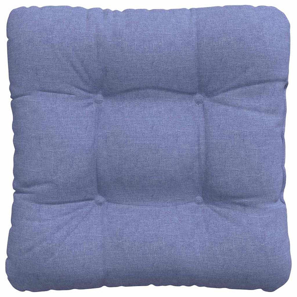 Sitzkissen Jeans Blau 4er-Set