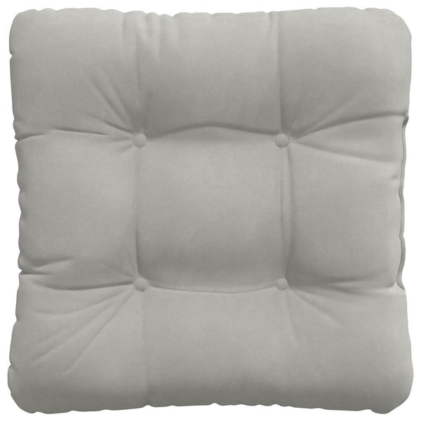 Sitzkissen 4er Set Hellgrau 40x40 cm
