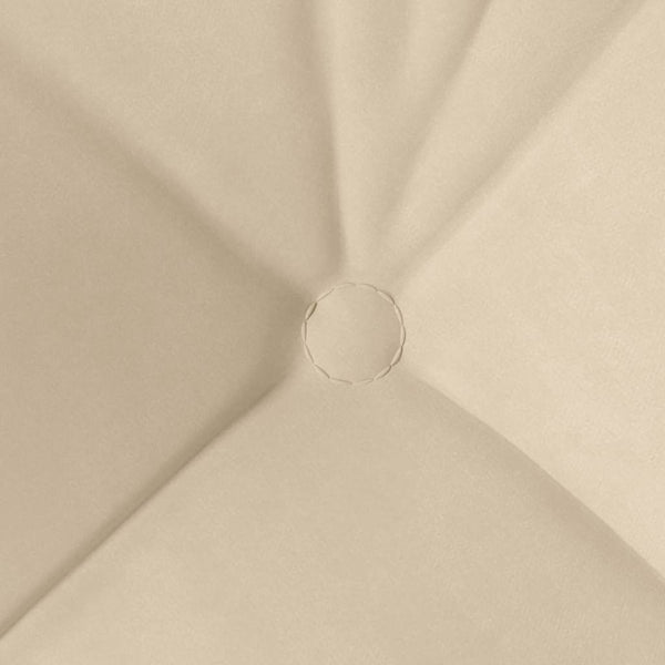 Sitzkissen Creme 4er Set 40x40 cm