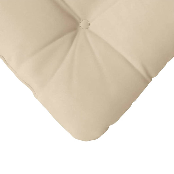 Sitzkissen Creme 4er Set 40x40 cm