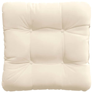 Beige Sitzkissen 4er Set Mikrofaser 40x40 cm