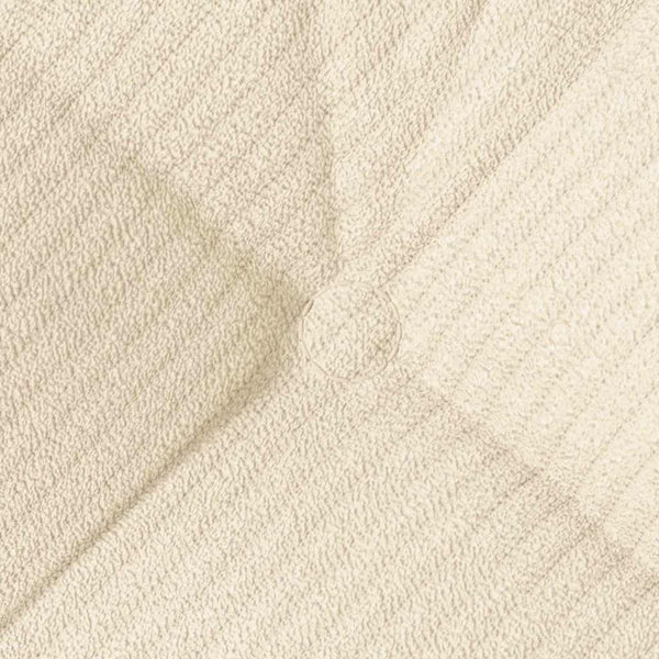 Creme Cord Sitzkissen 4er Set