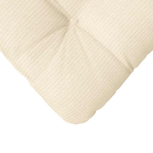 Creme Cord Sitzkissen 4er Set